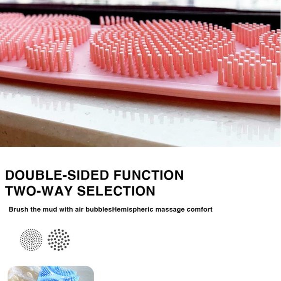 Dual Sided Exfoliating Personal Back Body Scrubber with Belt Handle - Picture 12 of 14